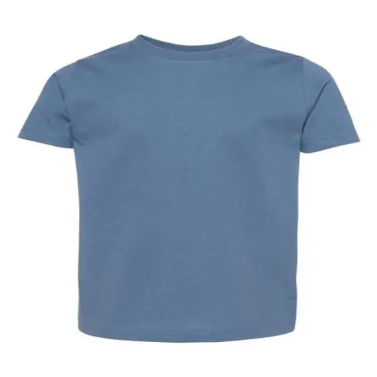 Rabbit Skins&reg; Toddler Fine Jersey Crewneck Short Sleeve Tee - 3321 Indigo {1}
