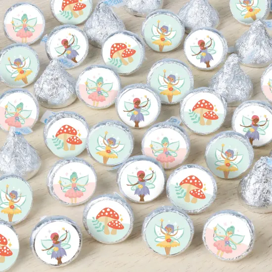Big Dot of Happiness Let's Be Fairies - Fairy Garden Birthday Party Small Round Candy Stickers - Party Favor Labels - 324 Count {1}