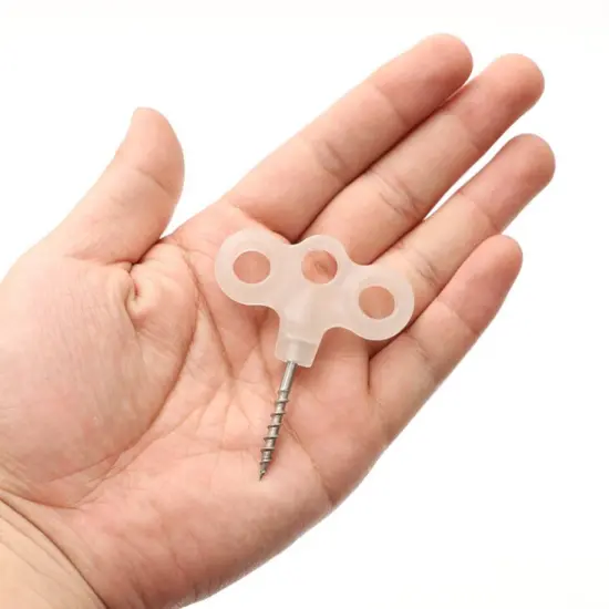 Kitcheniva 10 pcs Luminous Camping Deck Nail Three Eye Screw {5}