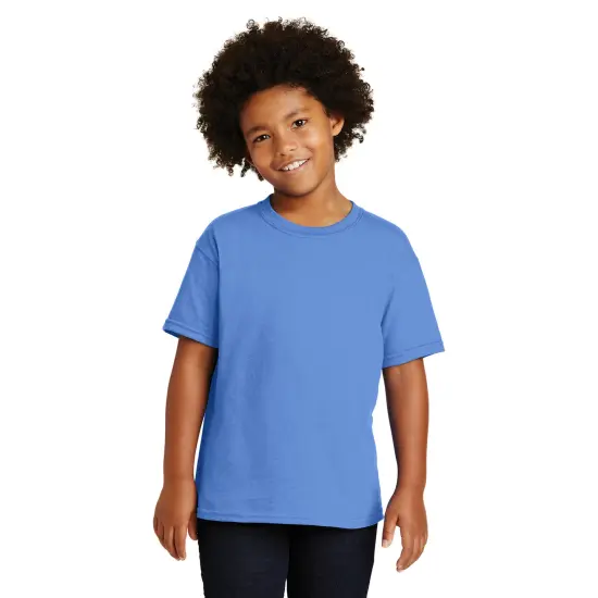 RADYAN&reg; Youth Crew Neck Short Sleeve T-Shirt Carolina blue {1}