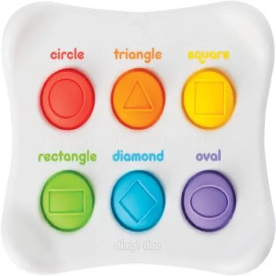 Fat Brain Toys Dimpl Duo - Early-Learning Sensory Toy for Babies & Toddlers {1}