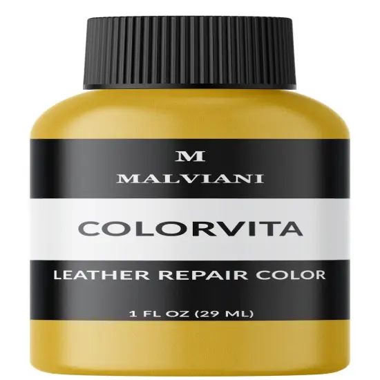 Leather Repair Color Restore for Faded and Scratched Couches Metallic gold {1}