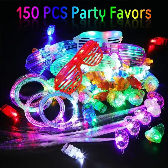 150-Pack LED Glow Party Favors - Light Up the Night {3}