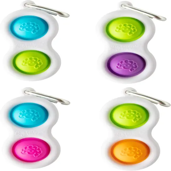 Fat Brain Toys Simpl Dimpl - Orange/Lime Office & Desk Toys for Ages 3 to 12 {4}