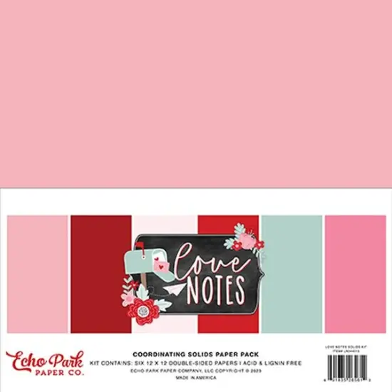 Echo Park Love Notes Solids Kit {1}