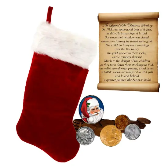 The Legend of the Christmas Stocking Coin Collection {1}