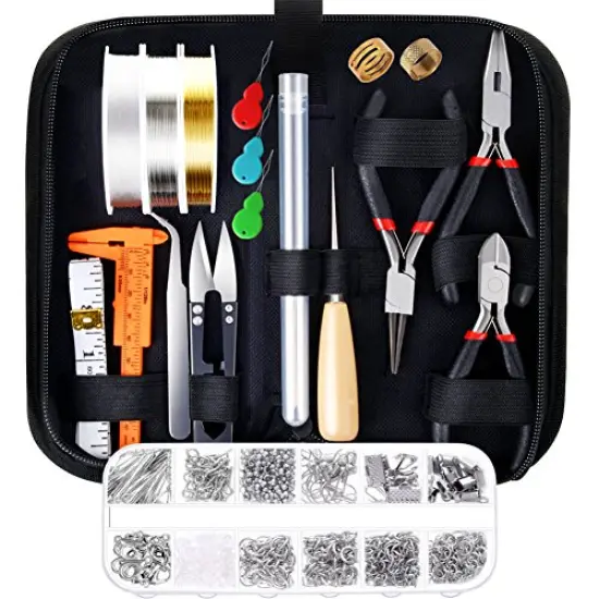 Jewelry Making Supplies Kit with Jewelry Tools, Jewelry Wires and Jewelry Findings for Jewelry Repair and Beading {2}