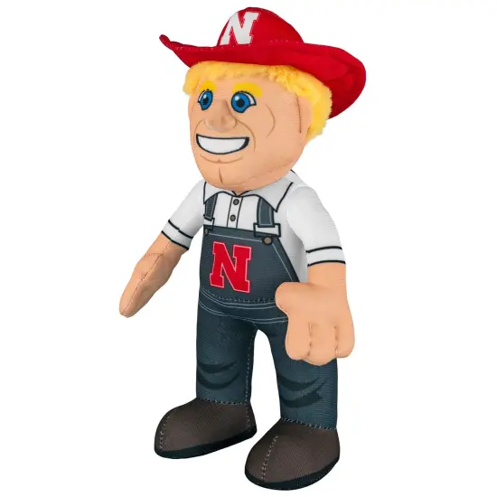 Bleacher Creatures Nebraska Huskers Herbie 10" Mascot Plush Figure Updated {3}