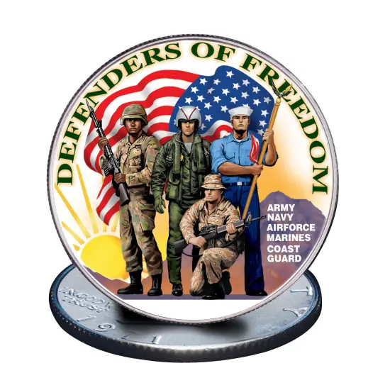 Defenders of Freedom Eisenhower Dollar {1}
