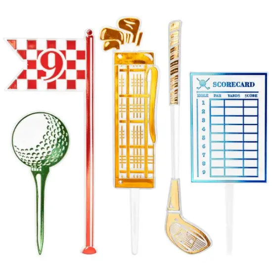 Golf Assortment Cake Decoration Kit, 1ct {2}