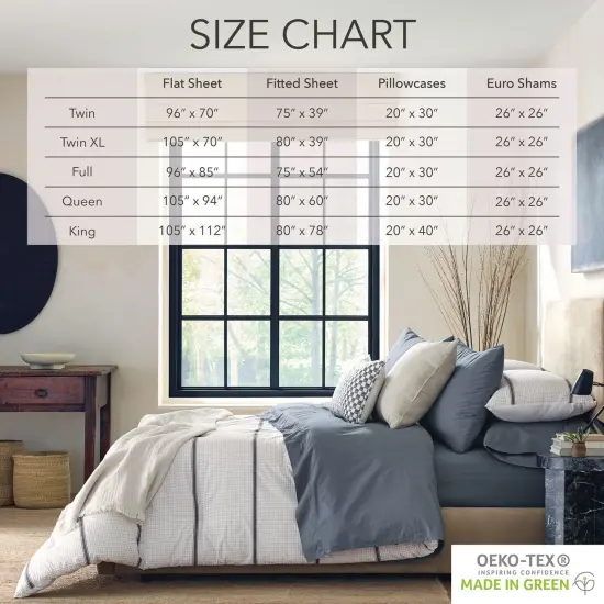 Nate Home by Nate Berkus Cotton Sateen Sheet Set {3}