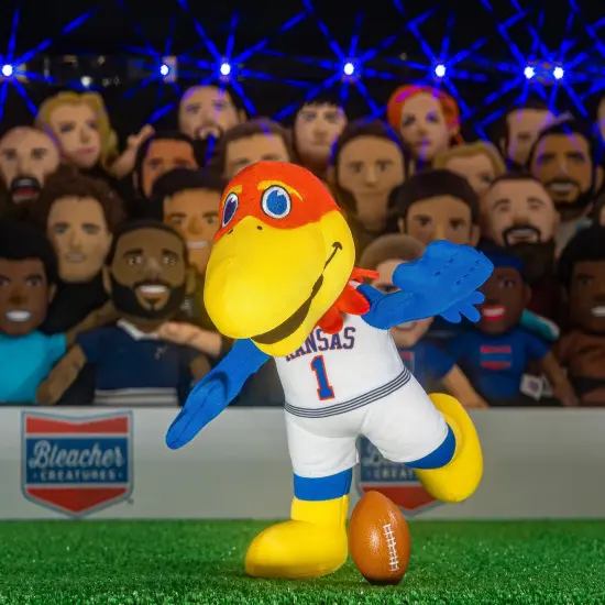 Bleacher Creatures Kansas Jayhawks Big Jay 10" Mascot Plush Figure {4}