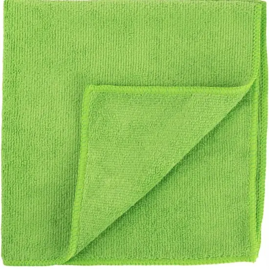 Kitcheniva Green Microfiber Kitchen Cleaning Towel 12" x 12" {3}