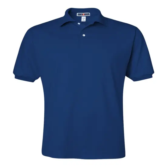 JERZEES&reg; Dri-Power Collared Half Sleeve Polo Royal {1}
