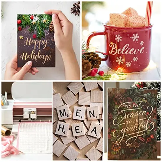 Deep Cut Blade and Holder Compatible with Explore 3/Air 2/Air/One/Maker 3/Maker Cutting Machine Replacement Blades for Glitter Vinyl, Cardstock, Adhesive Foil, Vellum {2}