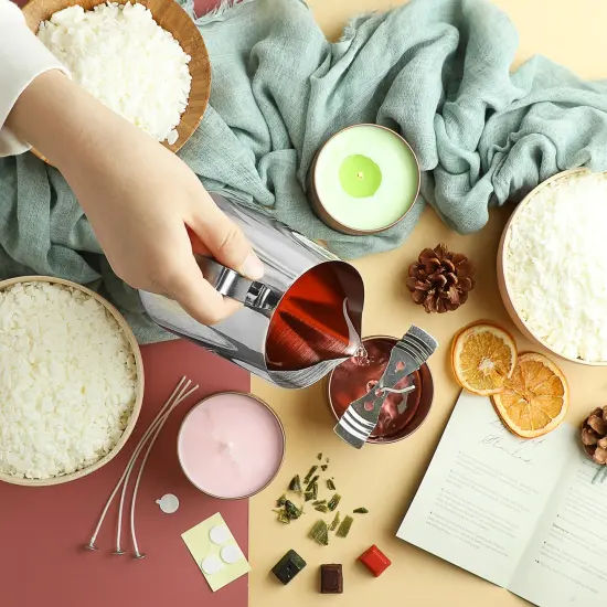 Hearth & Harbor DIY Natural Soy Wax Candle Making Kit {3}