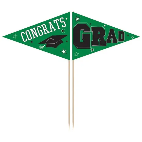 Grad Party Picks - Green, 36ct {1}