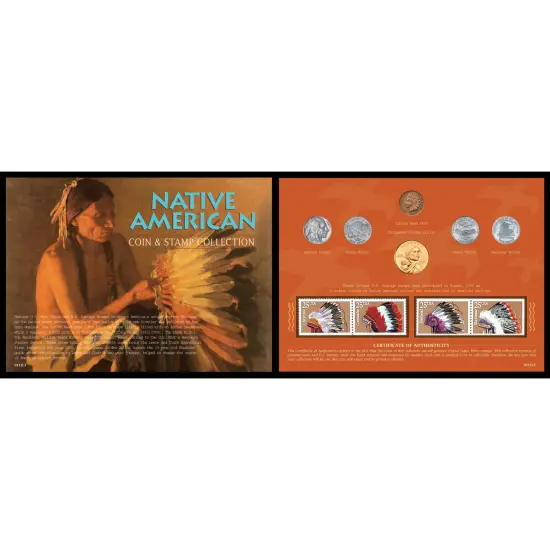 Native American West Coin & Stamp Collection {1}
