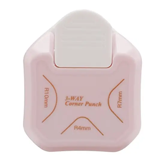 3 Way Corner Rounder Punch, 4mm, 7mm, 10mm 3 in 1 Corner Cutter for Card Making, Laminate, Cardstock, Scrapbooking and Paper Crafts, Business Cards {2}