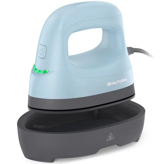 Mini Heat Press Machine, Easy to Use for T-Shirts, Shoes, Hats, Bags and Small HTV Vinyl Projects Transfer, 4 Heat Settings & Precision Tip, Ceramic Coated Heating Plate, 120V {2}