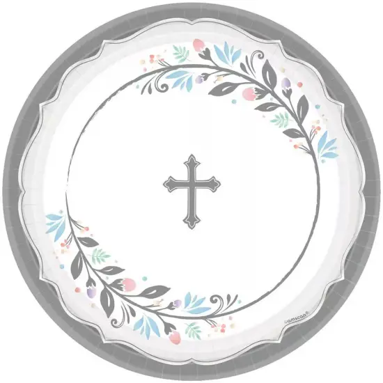 Holy Day 10.5" Round Plates, 18ct {1}