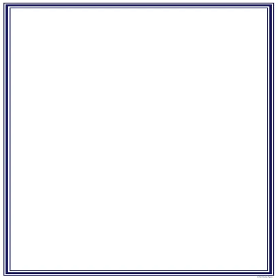Great Papers! Navy Border Stationery Letterhead, Invitations and Announcements, Printer Friendly, 8.5"x11", 80 Pack {1}