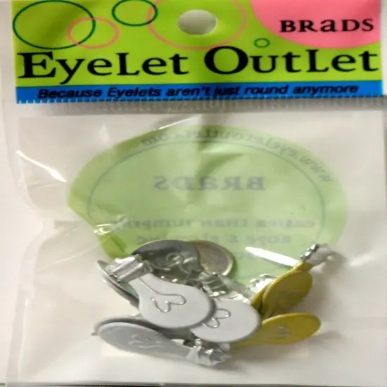 Eyelet Outlet Light Bulb Brads-12 PCS {1}