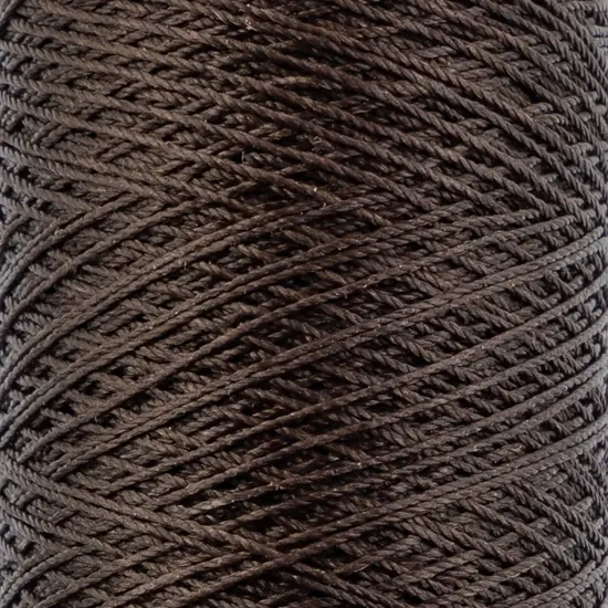Gudebrod 0.015" Waxed Polyester Thread 500ft | Made In USA Dark Beige {3}