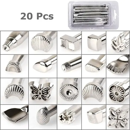 20-Piece Leather Working Tools Set {1}