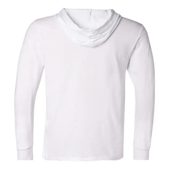 BELLA + CANVAS&reg; Jersey Hooded Long Sleeve Tee {6}