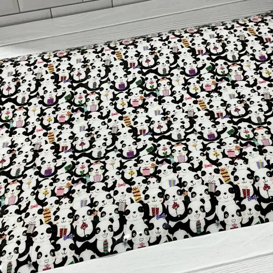 Sew Many Pandas TPU Vinyl {1}