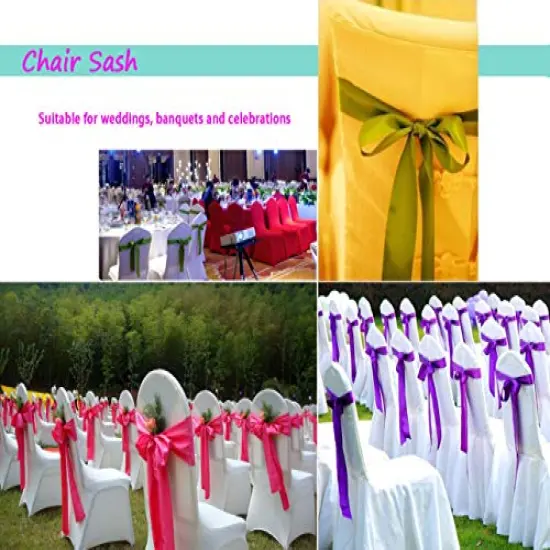 25 Yards 1-1/2 inch Wide Satin Ribbon Perfect for Wedding,Handmade Bows and Gift Wrapping(Pink) {2}