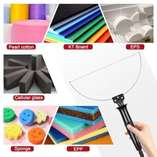 3 in 1 Foam Cutter Electric Cutting Machine Pen Tools Kit, 100-240V / 20W Styrofoam Cutting Pen with Electronic Voltage Transformer Adaptor {6}