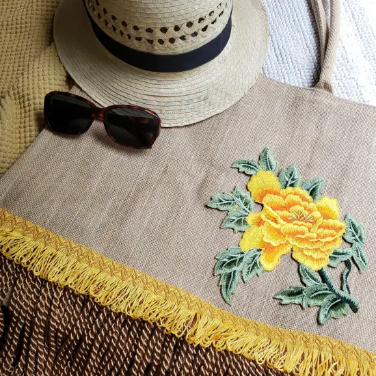 Pack of 10 Piper Natural Jute Gift Bag a Crafting Essential {3}