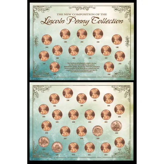 The New Composition of the Lincoln Penny Collection {1}