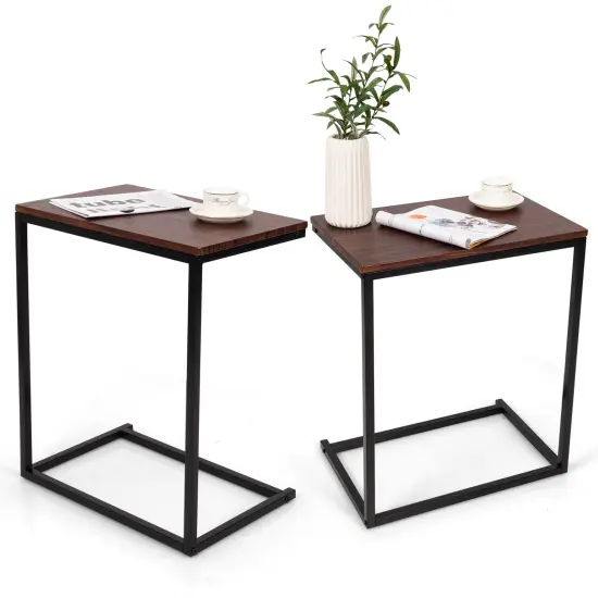 26 Inch Beside Sofa Laptop Holder End Stand Desk {6}