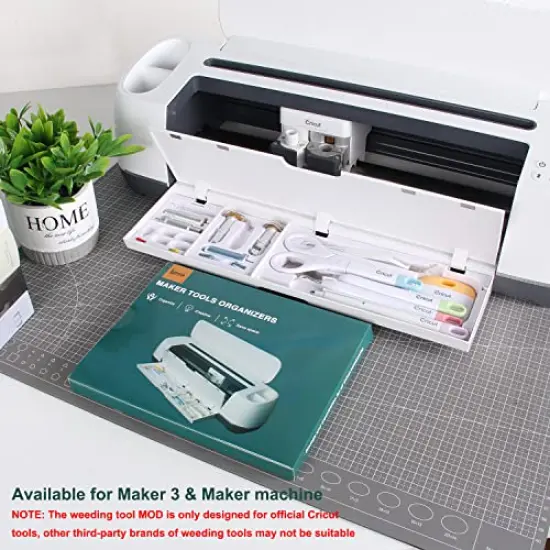 Tool Organizer for Cricut Maker 3 & Maker, Cricut Blade Storage Accessories and Supplies for Cutting Blades, Cricut Machine Organization and Storage Tools, Knife and Blade Bundle Organizer (Tool Mod) {1}