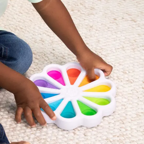 Fat Brain Toys Dimpl Digits, Number Learning Toy for Toddlers, Early Development, Educational, Push and Pop, Sensory Toy for Babies, Colourful Toy for Boys and Girls Aged 2 Years and Older {6}