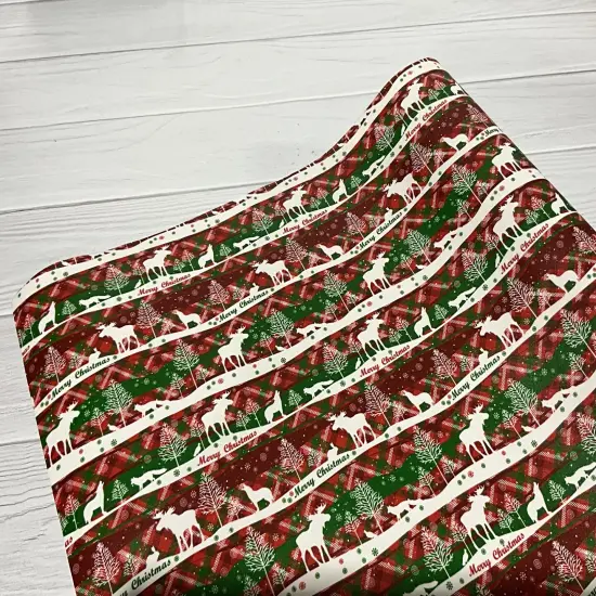 Classic Christmas Smooth Printed Vinyl {1}