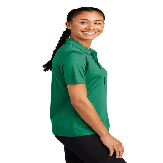 Grid Polo Short Sleeve T-shirt Marine green {6}