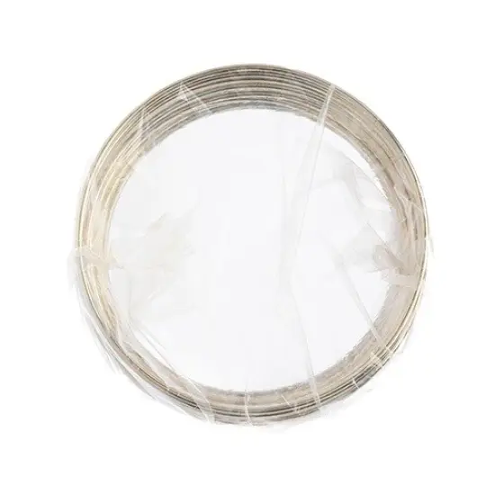 John Bead 7" Brass Metal Rings, 25pcs {4}