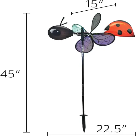Pivoting Ladybug Spinner {5}