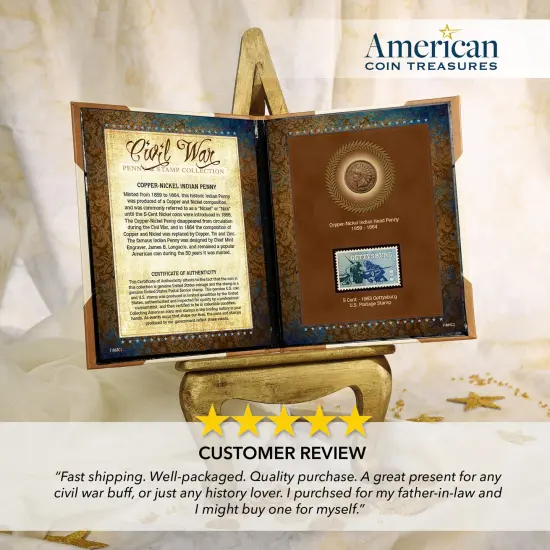 Civil War Penny & Stamp Collection {2}