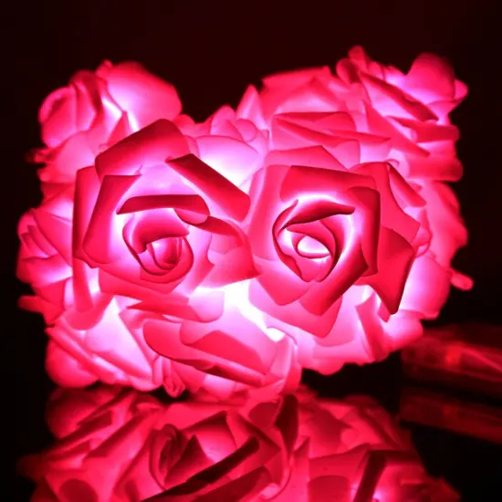 Rose Flower String Lights {4}