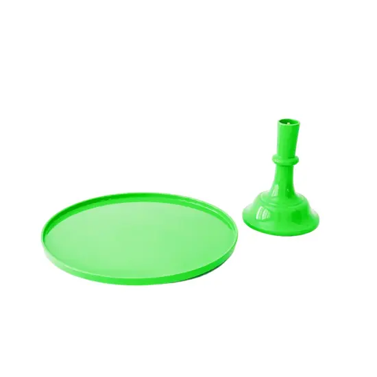 Bright Kelly Green Melamine Cake Stand &ndash; 11.5" Cupcake & Dessert Display for Parties, Events & Celebrations {6}