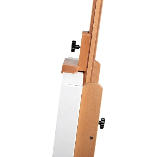 Creative Mark Savannah Studio Easel - Portable LightWeight Art Easel With Adjustable Angles With Wheels - Ideal For Artist, Perfect for Painting - Storage Drawer - Natural Finish - Ideal For Artist {5}