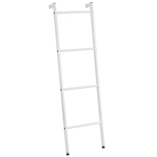 mDesign Metal Blanket & Towel Wall Ladder Rack for Bedroom/Bathroom {4}