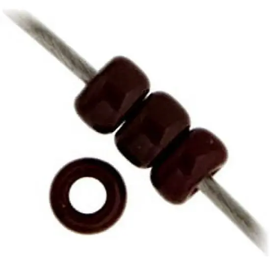 Miyuki 250g Opaque Round Rocailles Seed Beads, 11/0 Choco Brown #409 {2}