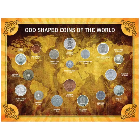 Odd Shaped Coins of the World {1}