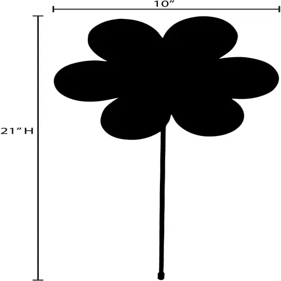 10-inch Realistic Flower Spinner Assortment - 3 Pack {4}